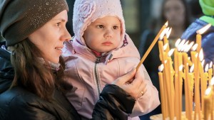 LIGHTING CANDLES