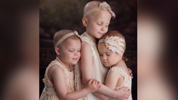 Chore na raka dziewczynki na zdjęciu wykonanym przez Lorę Scantling