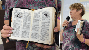 Biblia ocaliła życie kobiecie na Ukrainie