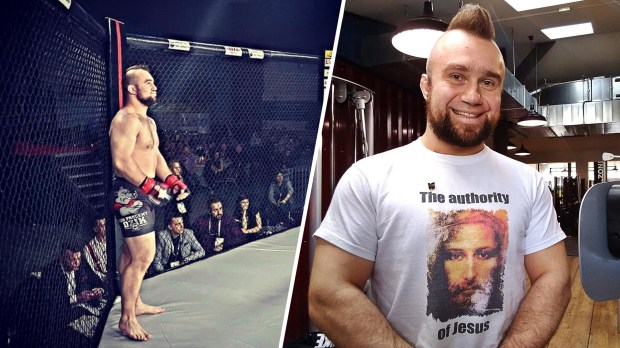 Grzegorz Białas wierzący zawodnik MMA i trener personalny