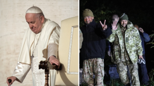 papież Franciszek pomógł w wymianie jeńców pomiędzy Ukrainą a Rosją