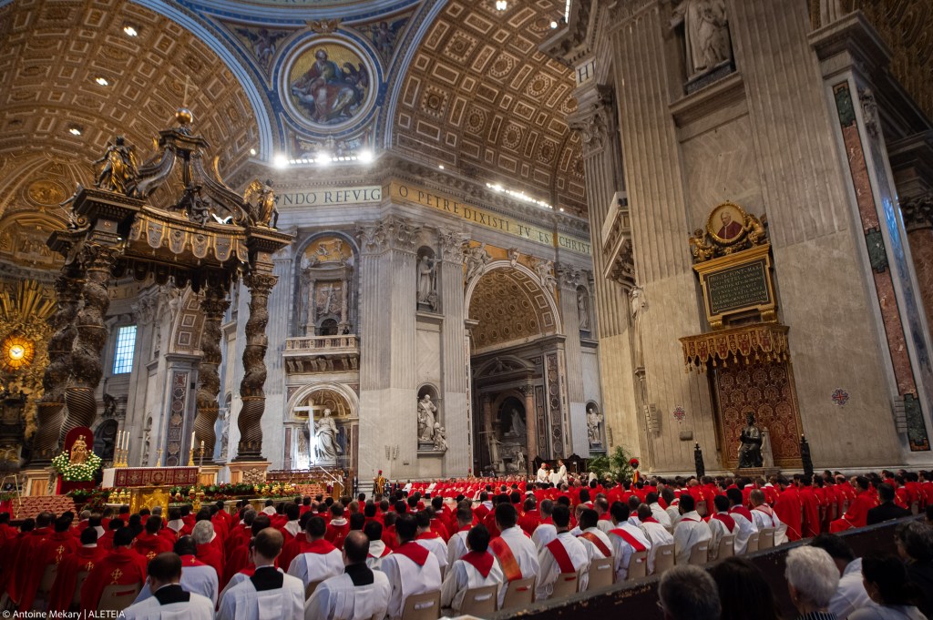 Pope Francis celebrates Pentecost mass on May 28 2023
