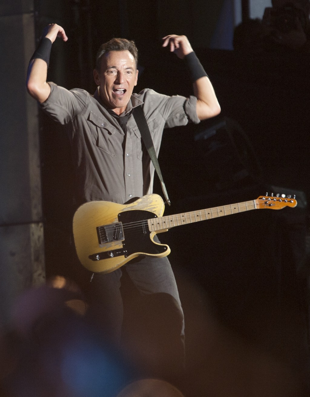Bruce Springsteen podczas koncertu